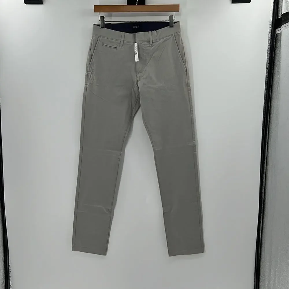 J. Crew Men's 484 Slim Tech Pants - Gray - 28x32 - New with tags